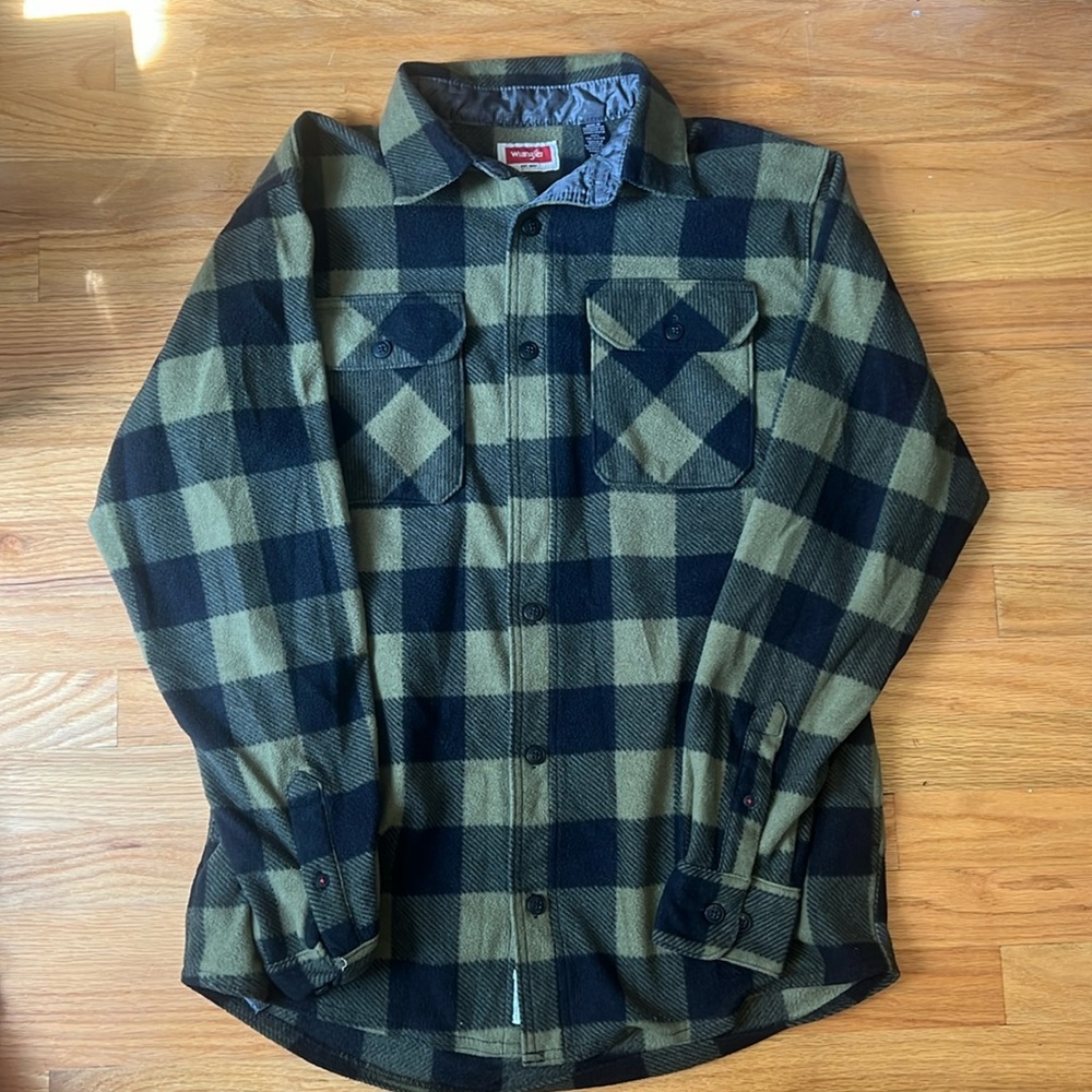 Wrangler Fleece Button Down